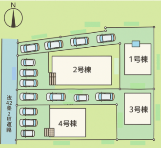 南城市佐敷字冨祖崎 第7　新築分譲住宅-全4棟-
