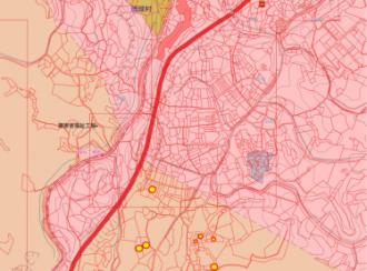 恩納村字山田(嘉手納弾薬庫)