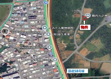 ３９倍読谷村字伊良皆（嘉手納弾薬庫）